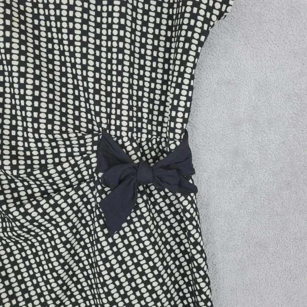 NWOT Anthropologie Saturday Sunday Sheath Knee Dress Patterned L  20CT - Picture 8 of 10